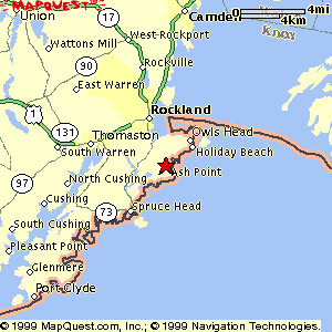 Spruce Head Island Maine Map Kayaking The Muscle Ridge Channel Islands: A Waterways Trip