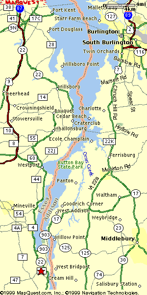 Lake Champlain (southern end)