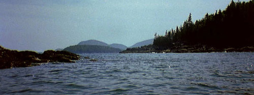 Cadillac Mountain from the islands